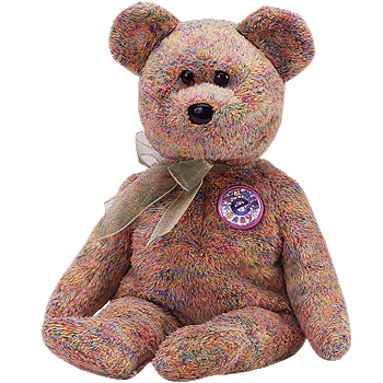 Image for TY Beanie Baby - SPECKLES the e-Bear Retired