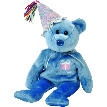 MWMT Birthday Ty Beanie Baby September Bear 